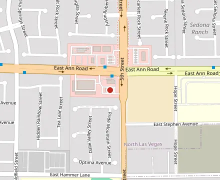 Map showing Burrito Tyme