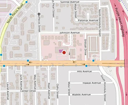 Map showing Birria El Compa | Charleston Location | Las Vegas