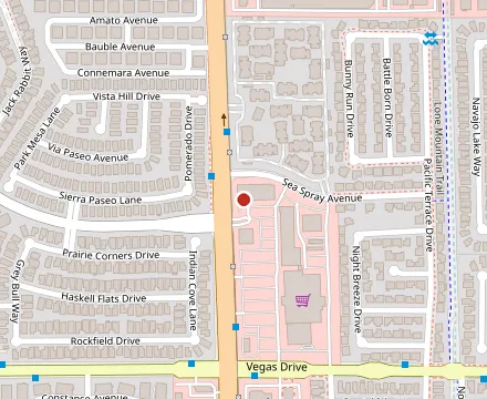 Map showing Casa Don Juan Buffalo