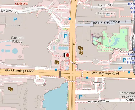 Map showing Gordon Ramsay Hell's Kitchen