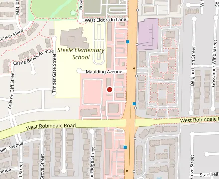 Map showing Pho Viet Cafe Vegas