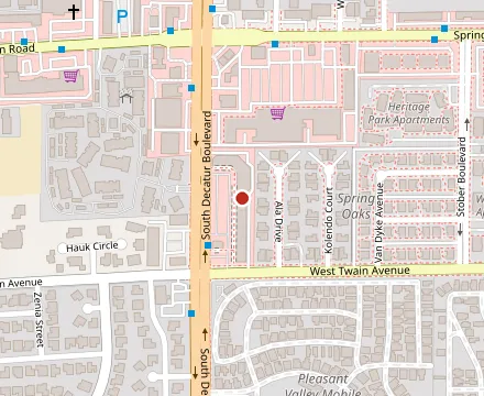 Map showing Pho & Beyond (Chinatown)