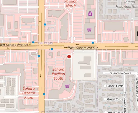Map showing Grill Nine