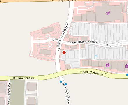 Map showing Toasted Gastrobrunch (Arroyo Crossing)