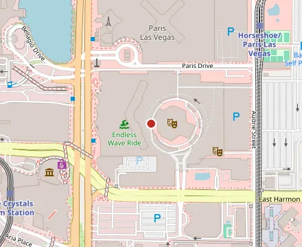 Map showing Irv's Burgers