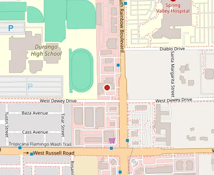 Map showing Amata Modern Thai